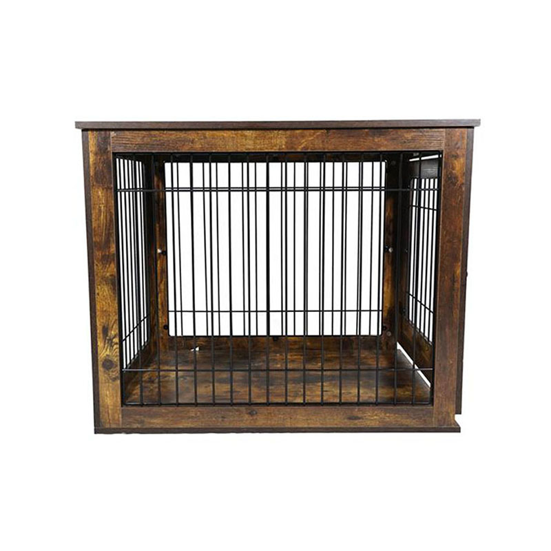 Indoor Wooden Dog Kennel Furniture Style Dog Cage