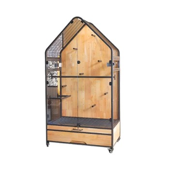 What are the key points in birdcage ventilation and safety design?